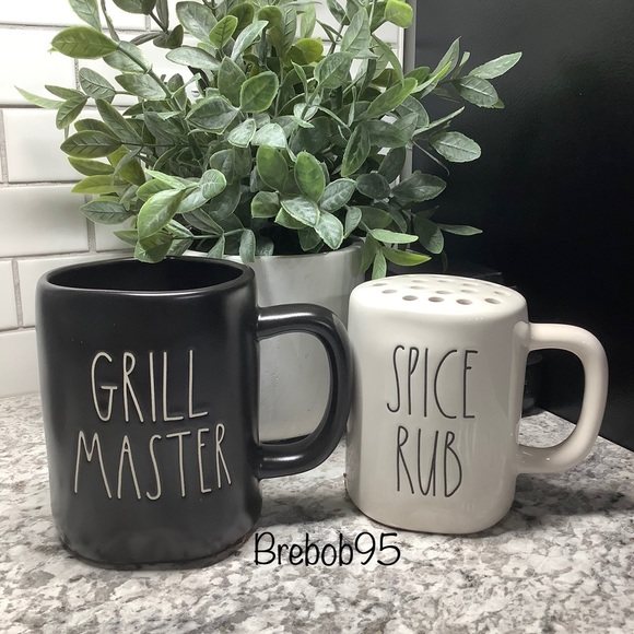 Rae Dunn Spice Shaker & Mug Set